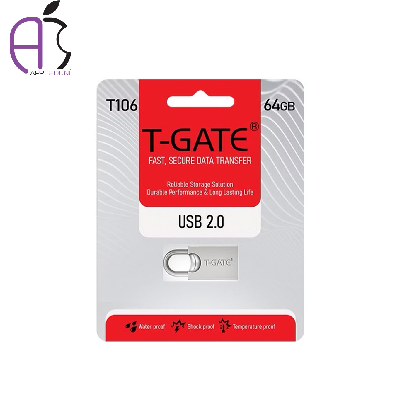 فلش مموری T-gate مدل T106 ظرفیت 64 گیگابایت - تصویر 2