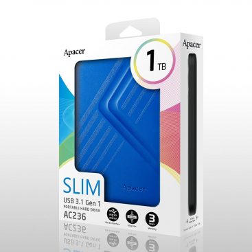 هارد اکسترنال Apacer مدل AC236 ظرفیت 1 ترابایت